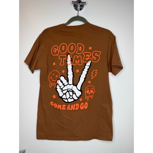 Eighty Eight Brand Other - Eighty Eight Brand Good Times Skeleton Peace Sign T Shirt M Skater Grunge Tee